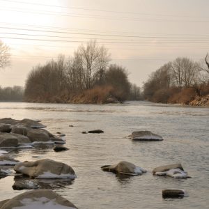 Sotočje Save in Kamniške Bistrice